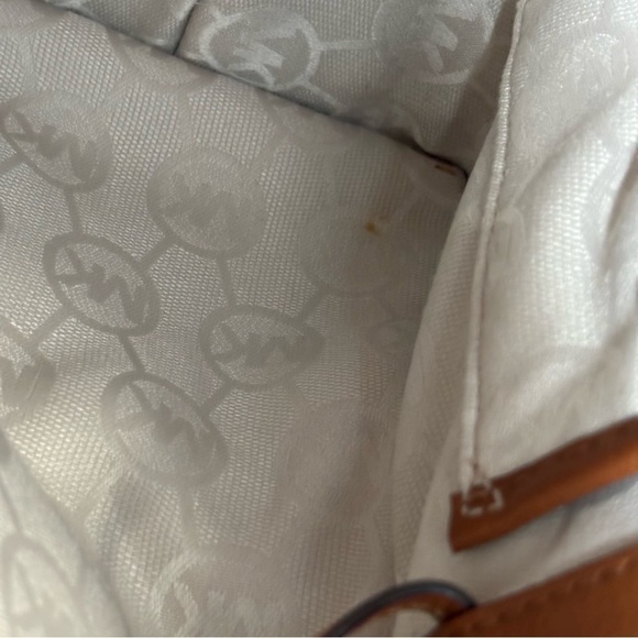 🔥SALE! Michael Kors Hamilton Canvas Striped Large North South Tote - Picture 15 of 15